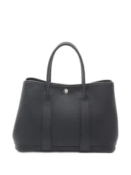 Hermès Pre-Owned: Чёрная сумка-шоппер 