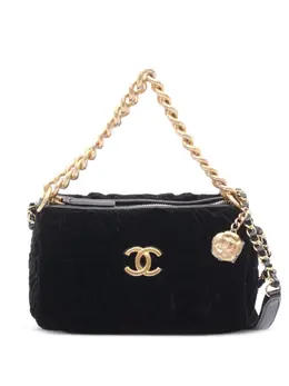 CHANEL Pre-Owned: Чёрная сумка 