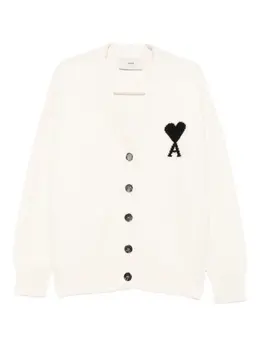 AMI Paris: Кардиган  Ami de Cœur из шерсти