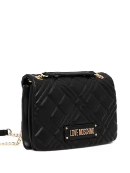 Love Moschino: Чёрная сумка через плечо 