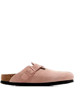 Birkenstock: Розовые сабо  Boston