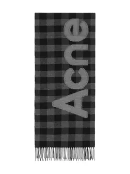 Acne Studios: Чёрный шарф 