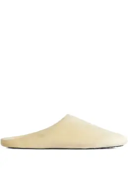 Balenciaga: Жёлтые сабо 