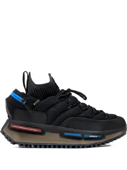adidas: Чёрные кроссовки  NMD Runner