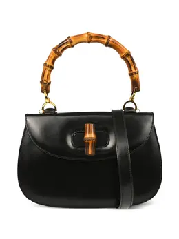 Gucci Pre-Owned: Чёрная сумка-шоппер 