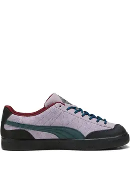 PUMA: Фиолетовые кроссовки  Clyde