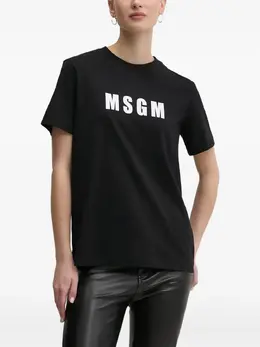 MSGM: Футболка с принтом 