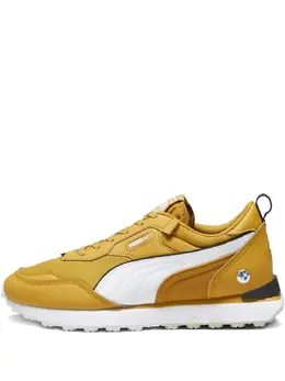 PUMA: Жёлтые кроссовки  BMW Motorsport