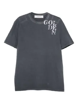 Golden Goose: Футболка с принтом 