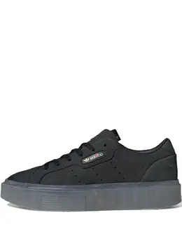adidas: Чёрные кроссовки  Sleek