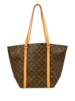 Louis Vuitton Pre-Owned: Коричневая сумка-шоппер 