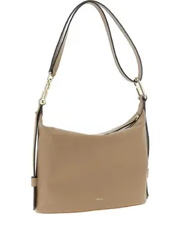 Furla: Бежевый топ 