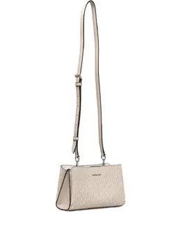 Michael Michael Kors: Белая сумка через плечо 