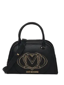 Love Moschino: Чёрная сумка-шоппер 