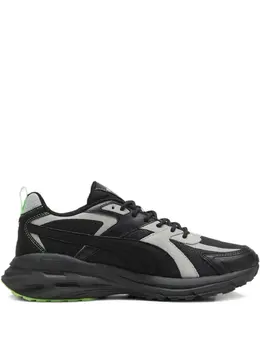 PUMA: Тёмные кроссовки 