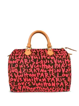 Louis Vuitton Pre-Owned: Розовая сумка-шоппер 