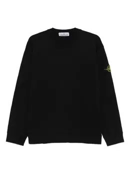 Stone Island: Чёрный свитшот 