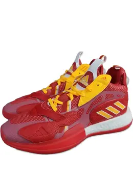 adidas: Красные кроссовки 