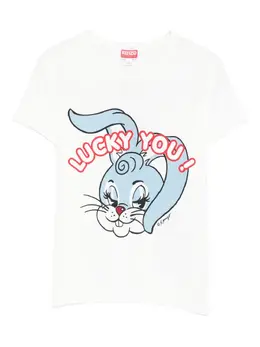 Kenzo: Футболка с принтом 