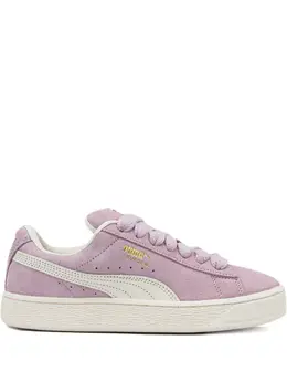 PUMA: Светлые кроссовки  Suede