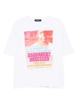 DSQUARED2: Футболка с принтом 