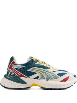 PUMA: Зелёные кроссовки 