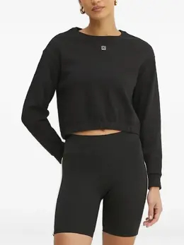 Armani Exchange: Чёрный свитшот 