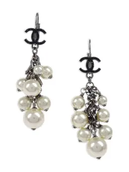 CHANEL Pre-Owned: Серьги 