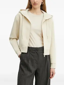 Armani Exchange: Белая толстовка 