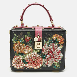 Dolce & Gabbana: Чёрная сумка на руку  Dolce Box