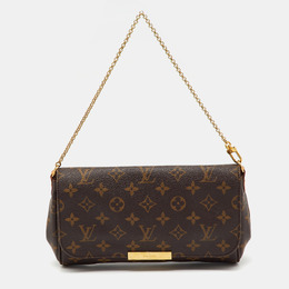 Louis Vuitton: Коричневая сумка 