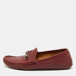 Gucci: Тёмные мокасины  Horsebit