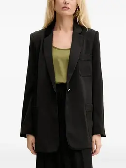 Armani Exchange: Чёрный жакет 