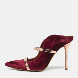 Malone Souliers: Бордовые сабо 