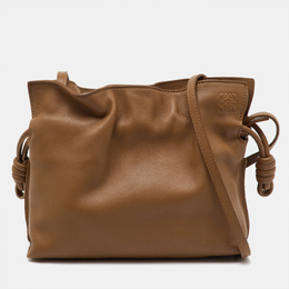 Loewe: Коричневая сумка  Flamenco