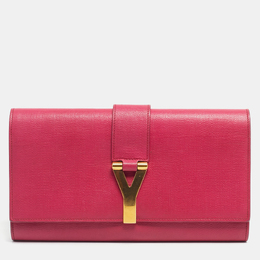 Saint Laurent Paris: Розовый клатч 