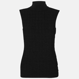 Givenchy: Чёрный топ 
