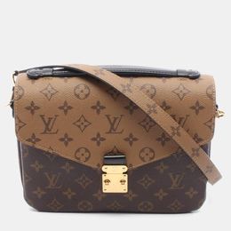 Louis Vuitton: Коричневая сумка  Pochette