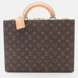 Louis Vuitton: Коричневая сумка 