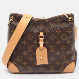 Louis Vuitton: Коричневая сумка 