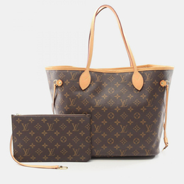 Louis Vuitton: Коричневая сумка  Neverfull MM