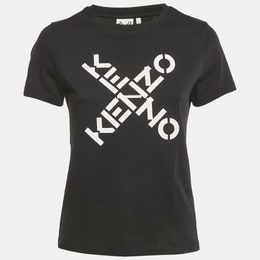 Kenzo: Чёрная футболка 