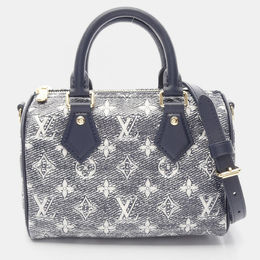 Louis Vuitton: Синяя сумка  Speedy