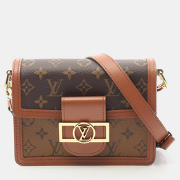 Louis Vuitton: Коричневая сумка 