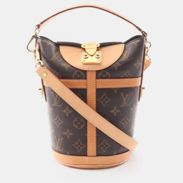 Louis Vuitton: Коричневая сумка 