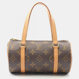 Louis Vuitton: Коричневая сумка  Papillon