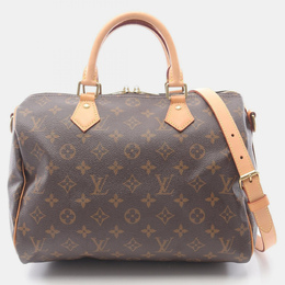 Louis Vuitton: Коричневая сумка  Speedy