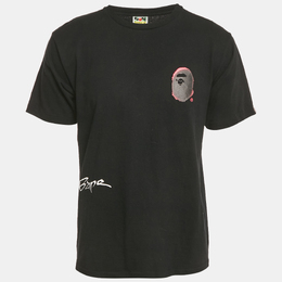 A Bathing Ape: Чёрная футболка 
