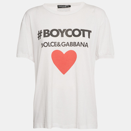 Dolce & Gabbana: Белая футболка  T