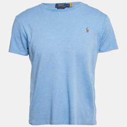 Polo Ralph Lauren: Голубая футболка 